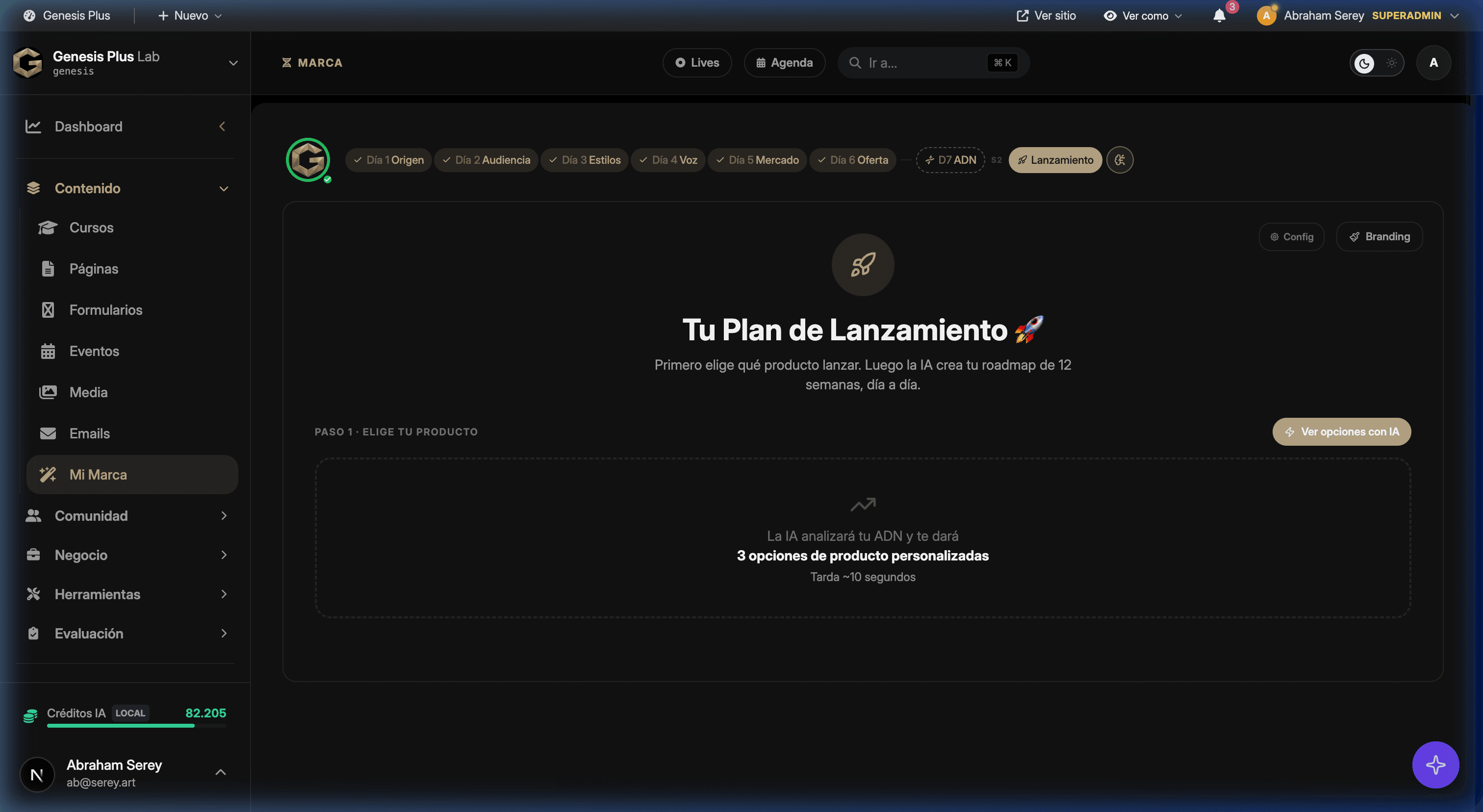 Plan de lanzamiento