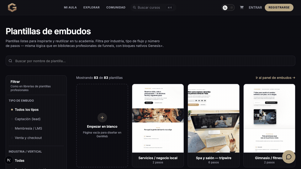 GenFunnel (embudos)
